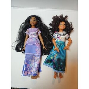 Disney Encanto Fashion Doll Set Mirabel & Isabela Madrigal Dress 12 Inches